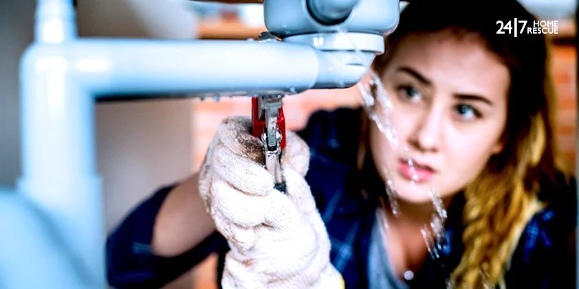 how to repair a leaking pipe