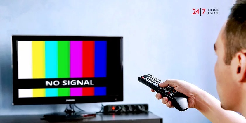my tv says no signal