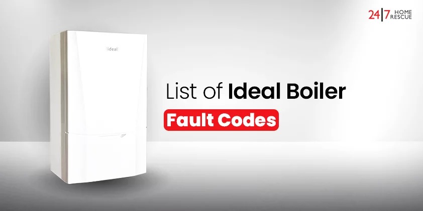 list of ideal boiler fault codes