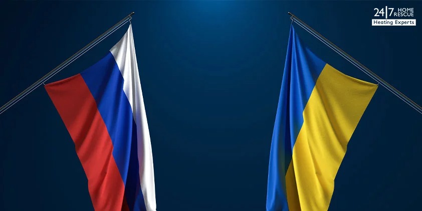 How has the war between Russia and UK affected energy prices? 