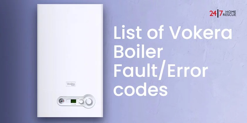 vokera boiler fault codes
