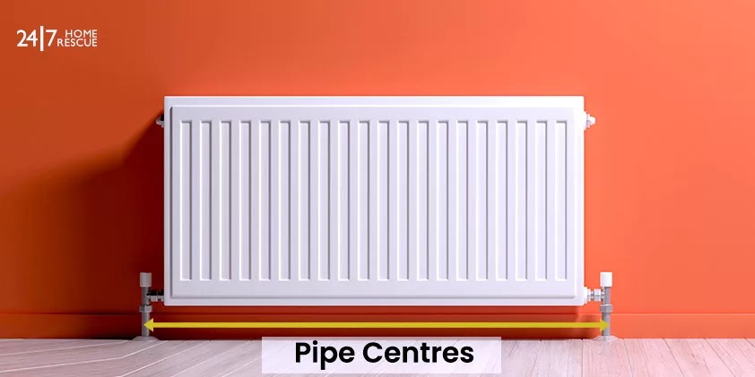 Measure Your Radiator Pipe Centres