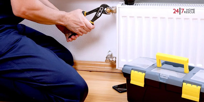How to remove a radiator