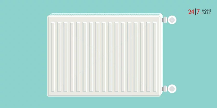 how to isolate a radiator