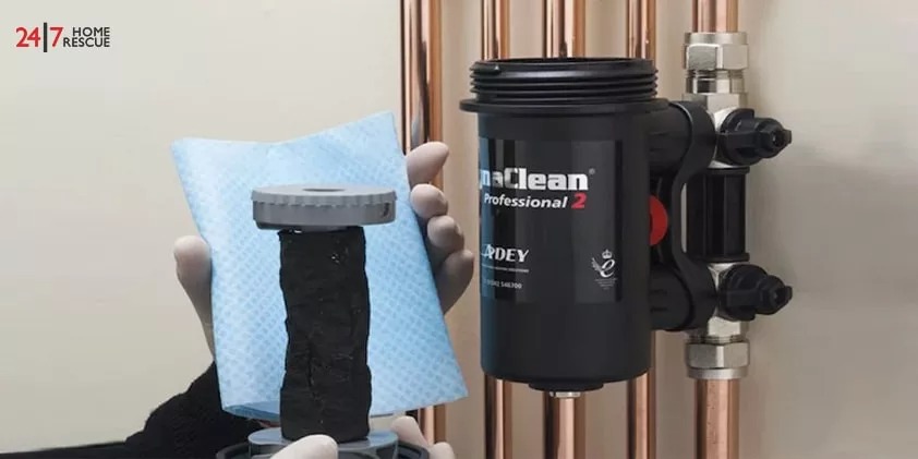 Boiler magnetic filter