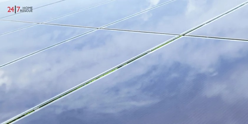 Amorphous silicon solar panel