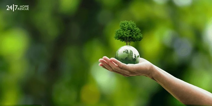 Global sustainable environment concept
