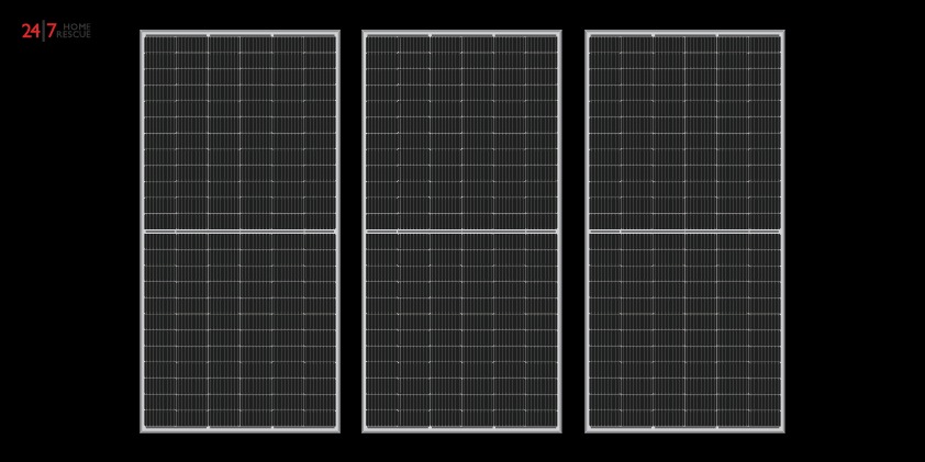 Monocrystalline silicon solar panels
