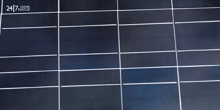Polycrystalline solar panel