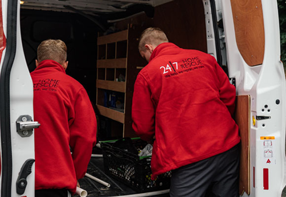 24|7 home rescue gas safe certified engineer is attending call out