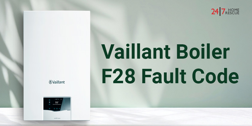 Vaillant F28 fault code on boiler