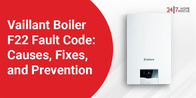 The Vaillant Boiler F22 Fault Code Guide - 24|7 Home Rescue