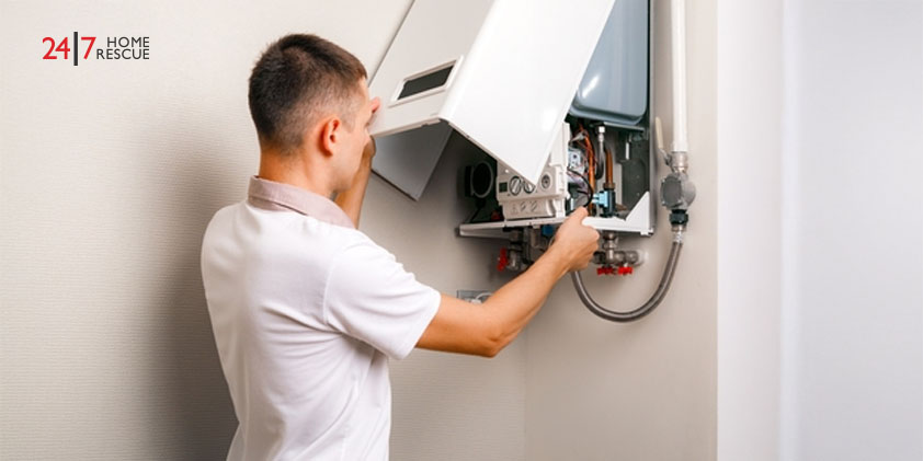 Engineer opened boiler cap for the boiler ignition lockout issue