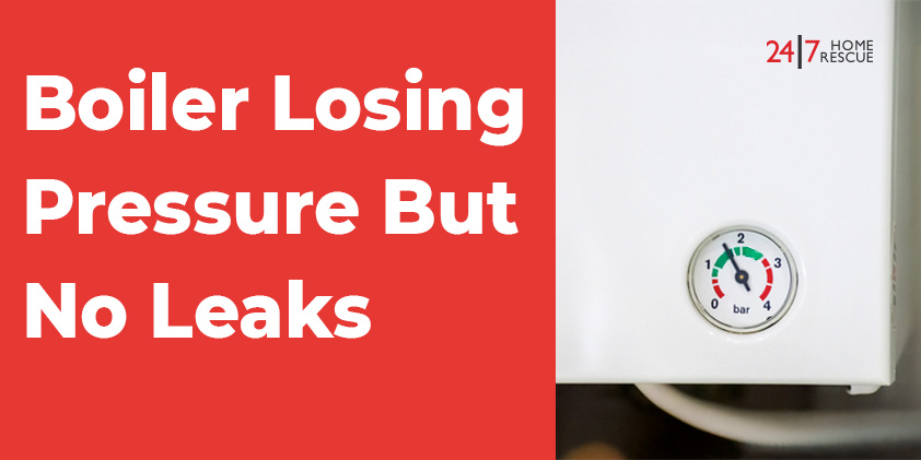 Boiler losing pressure but no leaks