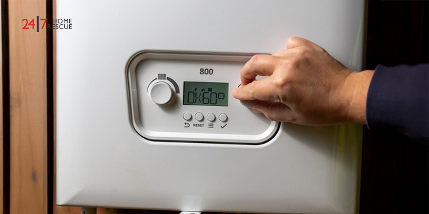 Important Function of Combi Boiler Pipes Explained Control Panel of a Combi Boiler