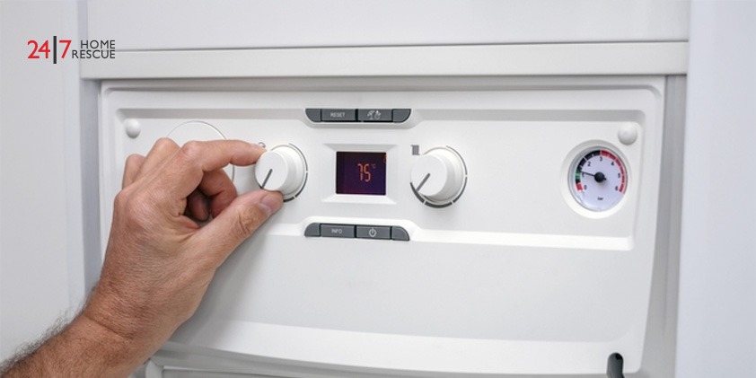 Can You Have a Boiler in a Bedroom? Important Factors to Consider A man managing boiler warmth