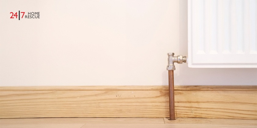 What is a Lockshield Radiator Valve? A lock shield radiator valve in a heating system circuit