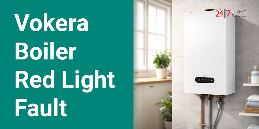 Vokera boiler red light issue