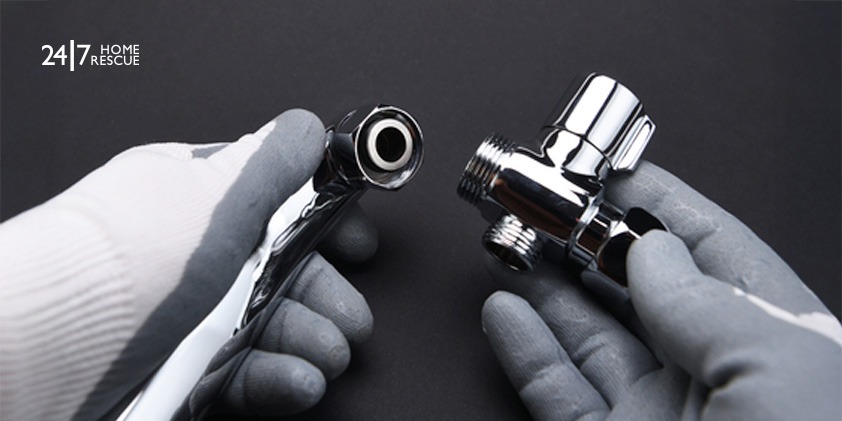 How to Free a Stuck Diverter Valve: A Complete Guide Engineer repairing a boiler’s diverter valve on a black background