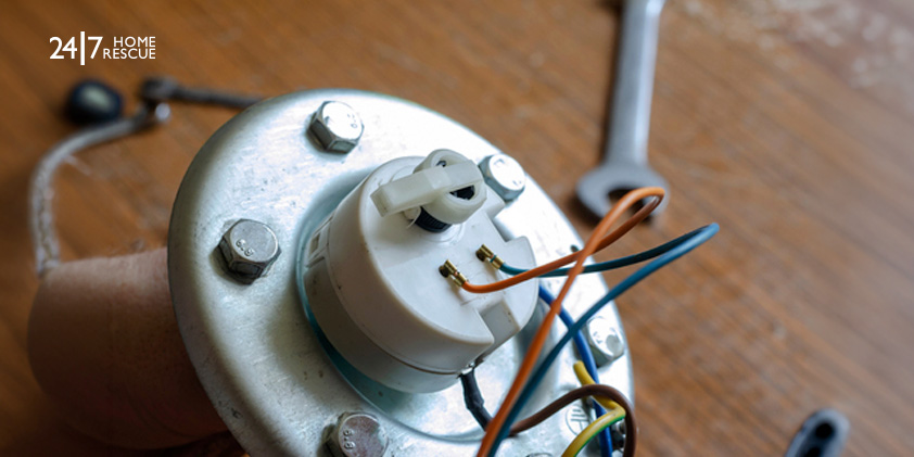 A gas boiler electrical component 