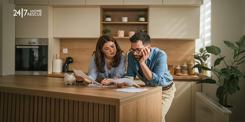 Is Boiler Cover Worth It? Everything You Need to Know Couple reviewing home energy bills